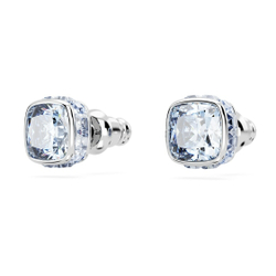 BIRTHSTONE:PE STUDS MAR BLU/RHS