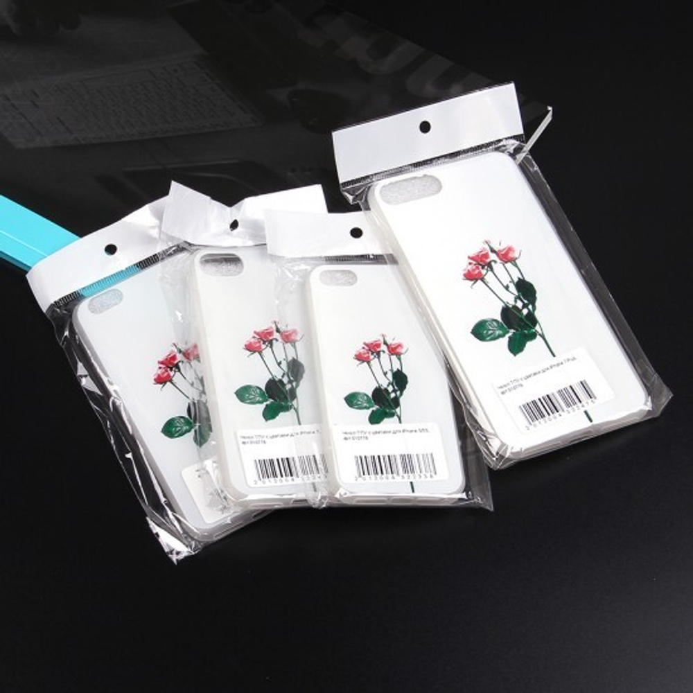 Чехол ТПУ с цветами для Samsung Galaxy J6 (2018), 010776