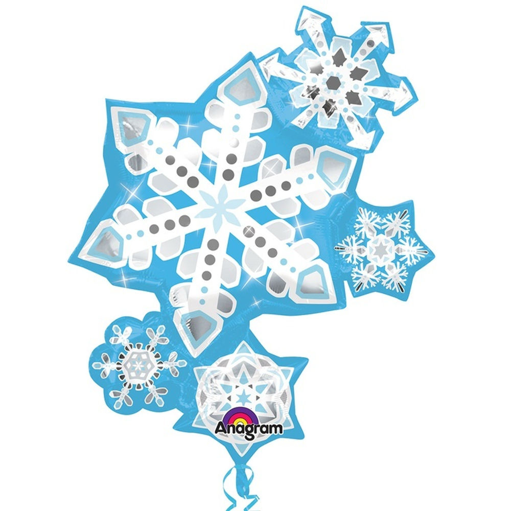 А ФИГУРА/P40 Снежинки узорные