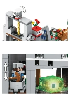 Конструктор Майнкрафт Горная пещера 760 деталей