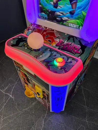 Детский автомат с видеоигрой «Паркур»