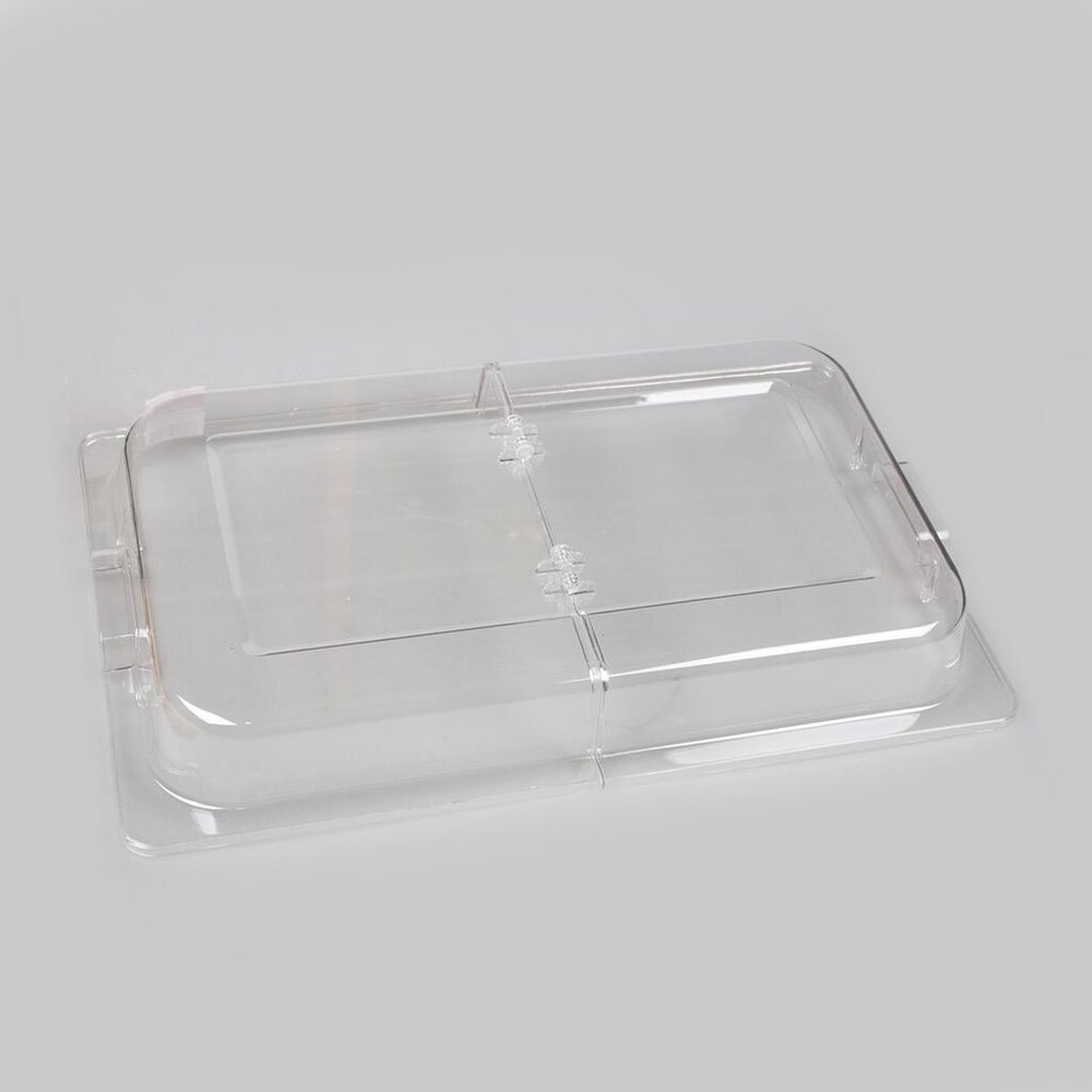 Крышка для корзины 1/1 54*33*6,5 см откидная на 1/2 поликарбонат P.L.