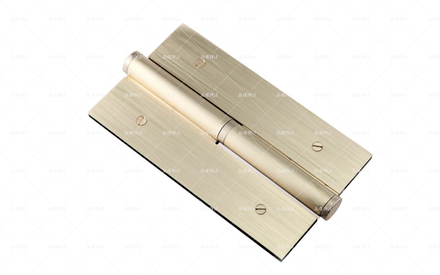 Петля карточная разъёмная усиленная сталь латунь 187х40 мм