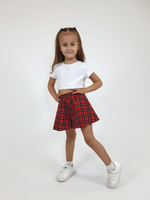 18-34-1 Юбка-шорты для девочки