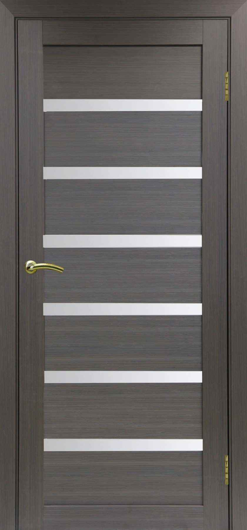 Экошпон Оптима Порте Турин 507.12 , стекло матовое, цвет венге, остекленная