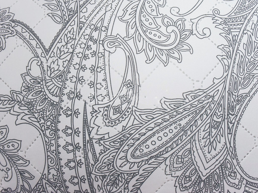 Подушка "ШЕЛК" б/молнии у/степ с кантом тик 45*65*5