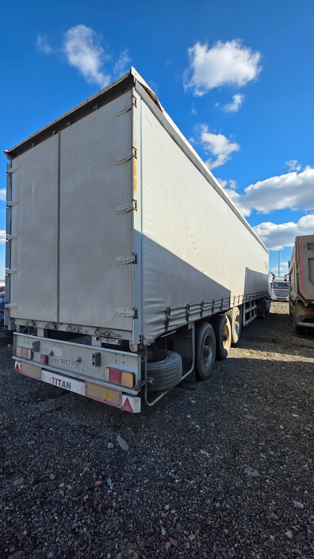 ZW TITAN226 Полуприцеп шторный TITAN226