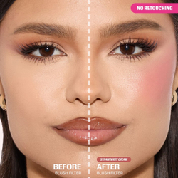 Huda Beaut Baby Blush Duo Mild Mocktail - Strawberry Cream + Ube