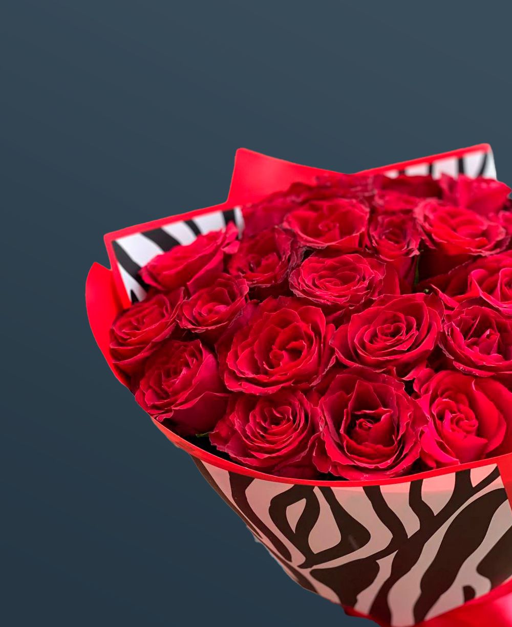 Монобукет из роз 50 см Kenya