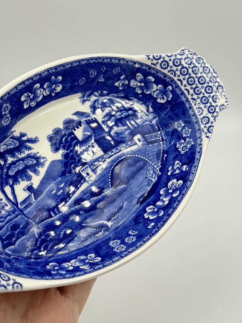 Блюдо с ручками Spode, Tower
