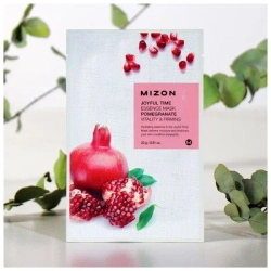Mizon Маска тканевая с экстрактом граната - Joyful time essence mask pomegranate, 23мл