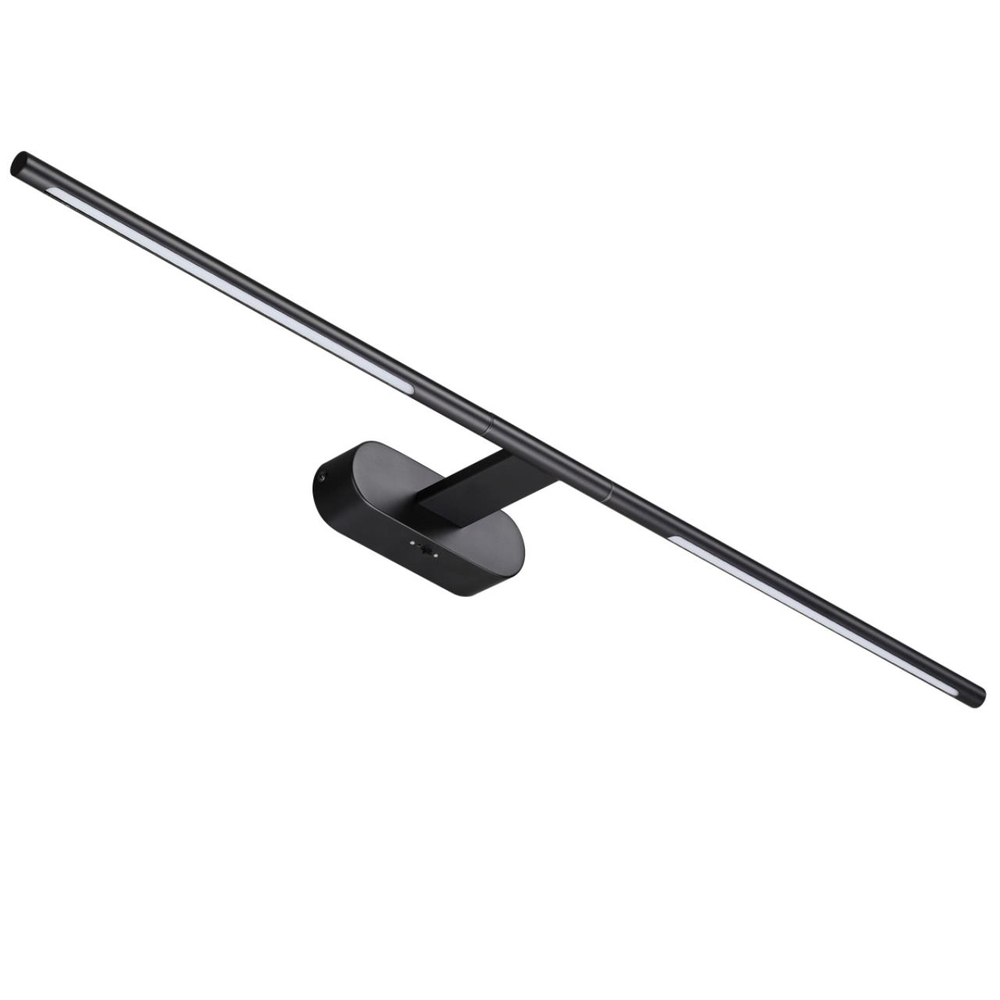 6634/9WL HIGHTECH ODL24 483 металл/черный/акрил Настенный светильник IP20 LED 8W 3000K/3800K/5100K (перекл ч/з тумблер) 220V ALEDO