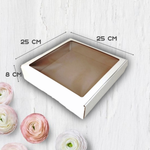 Коробка для кайтеринга 25*25*8 см.