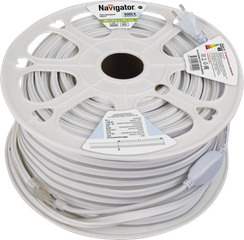 Лента светодиодная Navigator NEONLED 220V 9Вт 6000K IP67 белая 26992