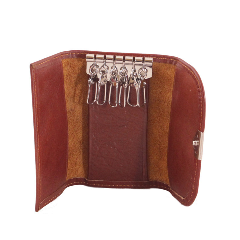 Комплект женский кошелек и ключница Barez Leather натуральная кожа Иран DS22nw 391