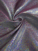 Костюмная, розовый, люрекс серебро/АВ