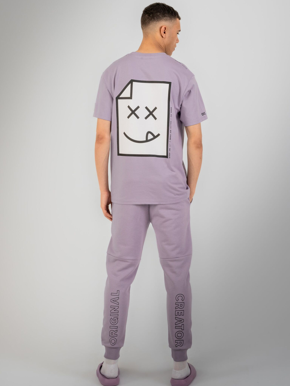 Футболка мужская ORIGINAL CREATOR SMILEY_404 T-SHIRT, Сиреневый