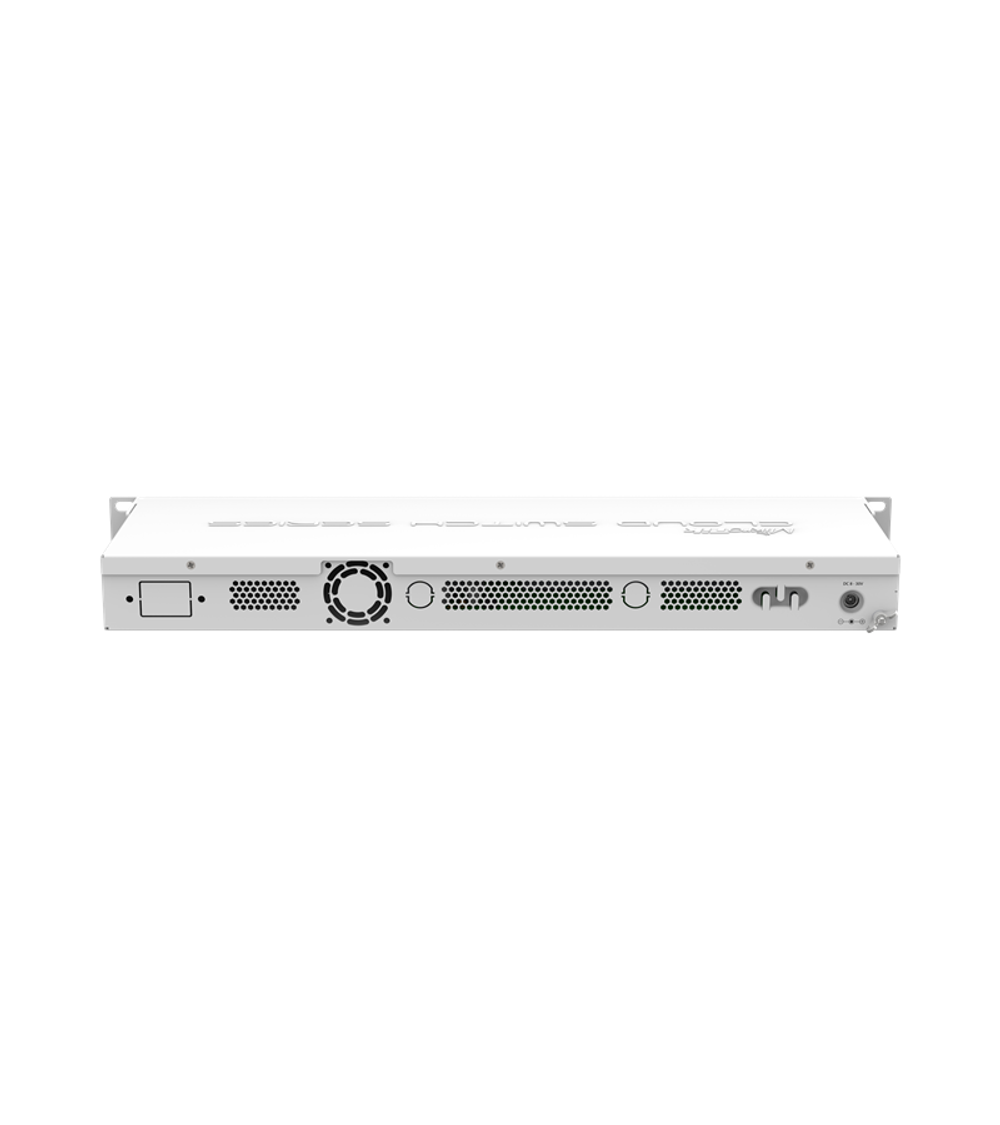 Коммутатор MikroTik Cloud Smart Switch 326-24G-2S+RM with 24 x Gigabit Ethernet ports, 2x SFP+ cages, SwOS, 1U rackmount case, PSU