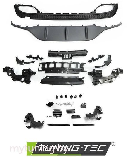 Задний бампер AMG STYLE для Mercedes C W205