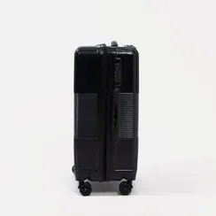 Чемодан маленький 24" кодовый замок, цвет чёрный
