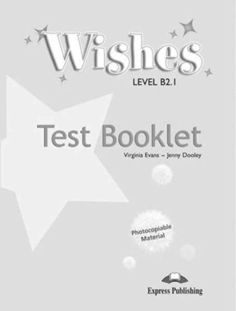 wishes b2.1 test booklet