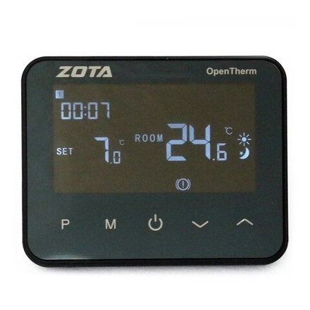 Термостат комнатный проводной ZOTA ZT-20H OT+ протокол связи OpenTherm