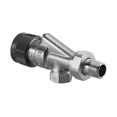 Клапан термостатический осевой Oventrop A - 3/4" (ВР/НР-американка, PN10, Tmax 120°C, KVS 2.2)