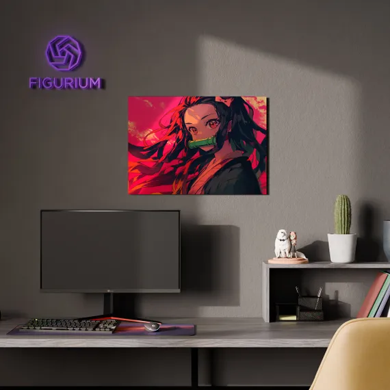 Постер Nezuko Kamado - Demon Slayer