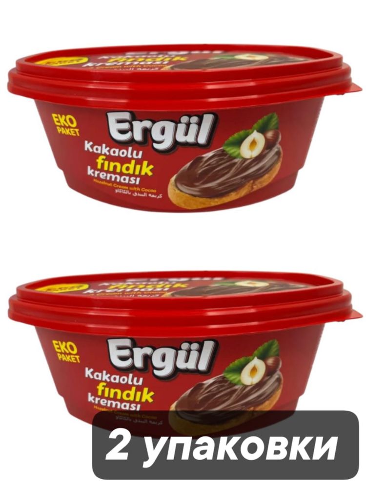 Паста шоколадно-ореховая Ergul 350 г x 2 шт