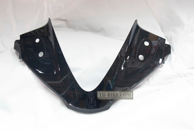 64250-KPP-T00ZA. COWL, FR. UPPER, ASTEROID BLACK METALLIC (NHA35). Honda CBR125, CBR150 2012-2017