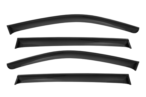 Дефлекторы боковых окон Rein (НАКЛАДНОЙ скотч 3М) 4 шт., VOLKSWAGEN TIGUAN внедорожник, 2016- арт.REINWV1006