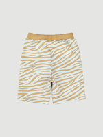 Шорты удлиненные Mjölk Зебра голубая