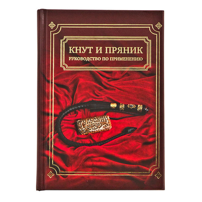 ПН-19 Подарочный набор "Кнут и пряник" (с книжкой)