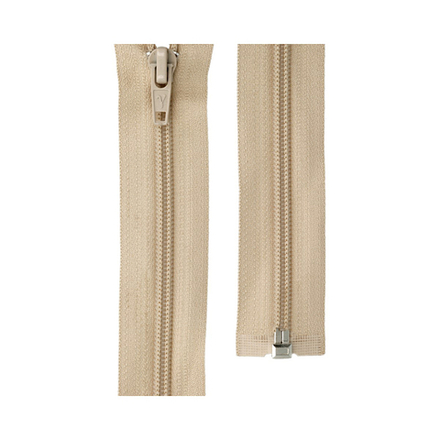 Молния Спираль "GAMMA", р/м, 50 см, однозамковая, №297 слон.кость