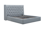 Кровать GC1726 серая с ящиком для белья