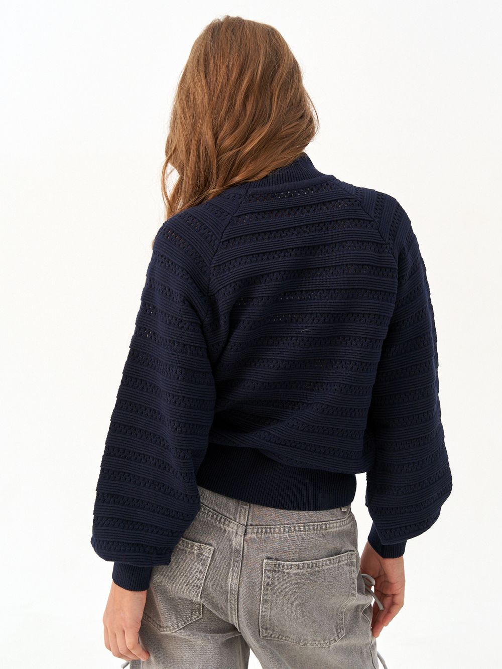 Джемпер для девочки AT1215 синий