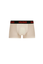 Трусики-боксеры 3шт. TRUNK TRIPLET NEBULA Hugo Bodywear - белый(50496723)