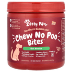 Zesty Paws, Ancient Elements®, Chew No Poo Bites ™, для собак, для всех возрастов, бизон, 90 жевательных таблеток, 297 г (10,4 унции)