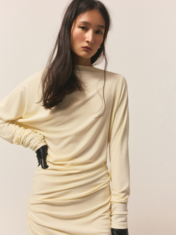 Платье с драпировками