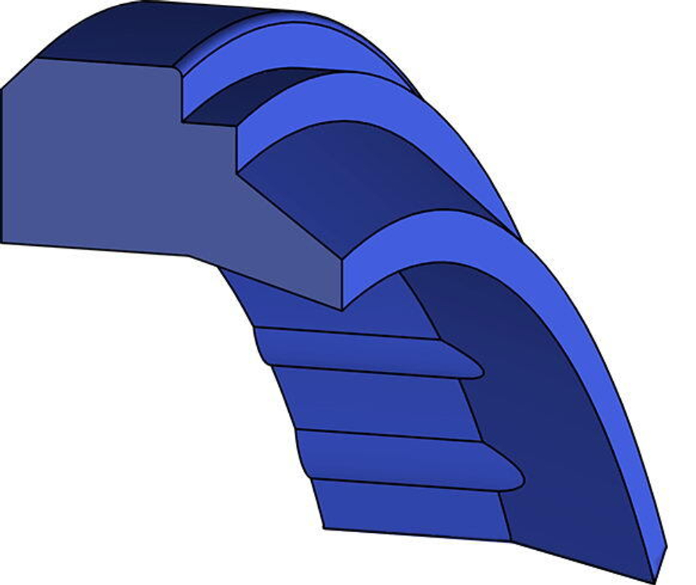 A204-200 PU Грязесъёмник штока 200-212-5,5/10