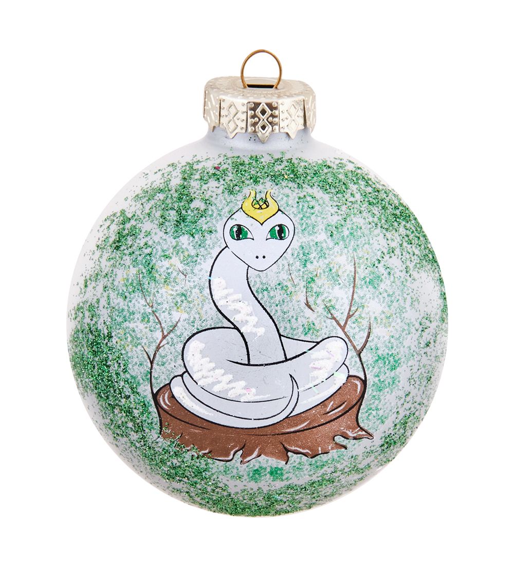 Элита НФШ-1711/1 Ел.украшение Шар «Змея» 85 мм