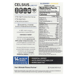 Celsius, Live Fit, черничный лимонад, 14 пакетиков, по 5,48 г (0,19 унции)