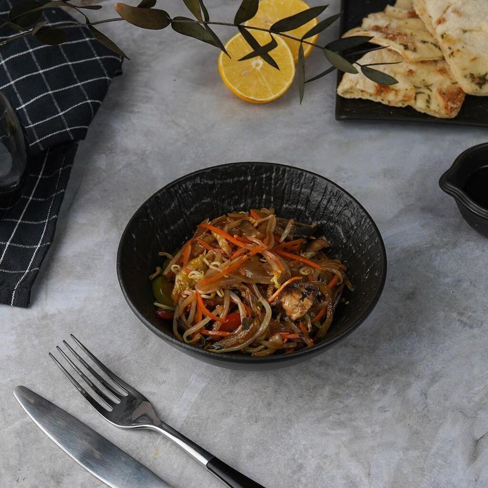 Салатник 450 мл d 15 см h5,5 cм cм Black Raw Wood P.L. Proff Cuisine [4]