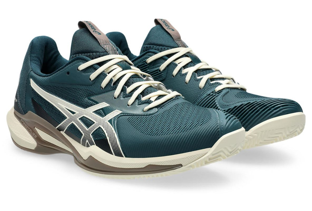 Теннисные кроссовки Asics Solution Speed FF 3 Clay - saxon green/birch