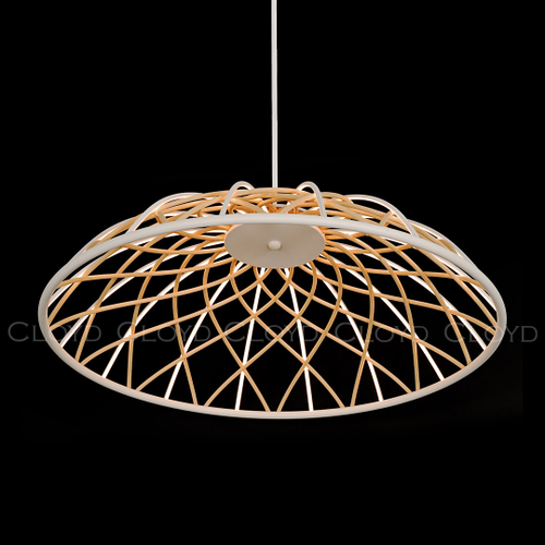 Люстра Cloyd COCKLICO C1 / Ø60 см - желтый - белый (арт.11412)