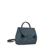 Сумка Polene Numéro Un Nano EDITION TEXTURED MIDNIGHT BLUE