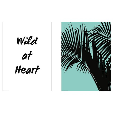 IKEA BILD  (ИКЕА БИЛД)  -  Плакат, Пальма, 40x50 см