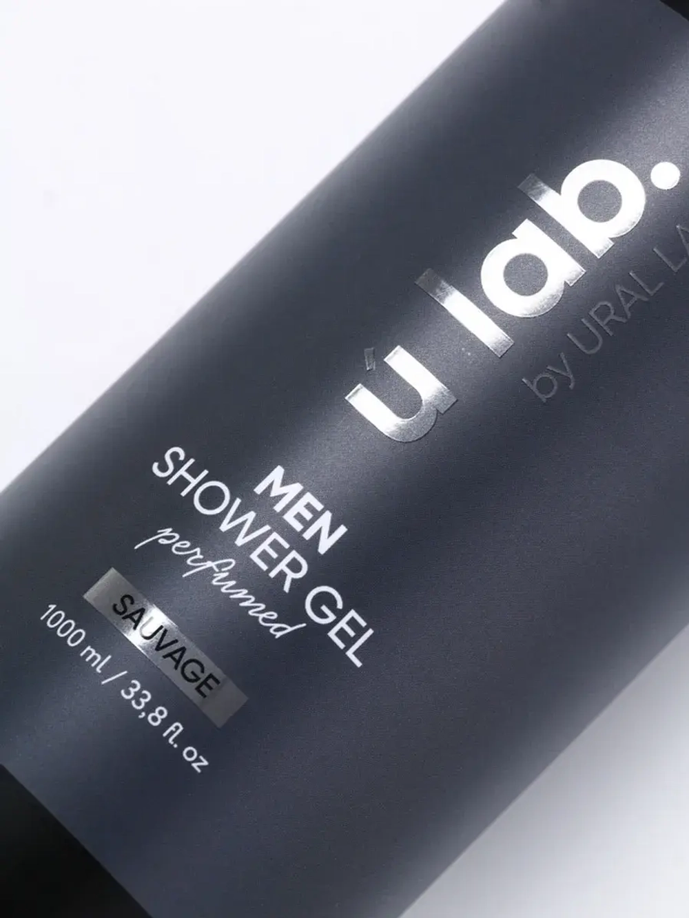 Гель для душа мужской, парфюмированный Dior Sauvage, 1000 мл