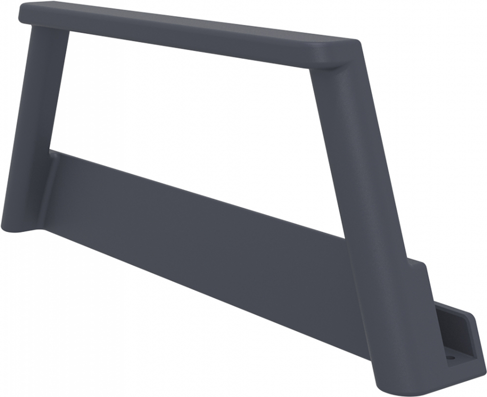 Комплект подлокотников для шезлонга Siesta Contract Tropic, темно-серый