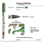 Ручка шариковая 0.5мм синяя "HappyWrite. Динозавры" (Bruno Visconti)